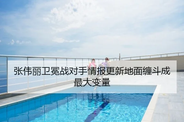 张伟丽卫冕战对手情报更新地面缠斗成最大变量